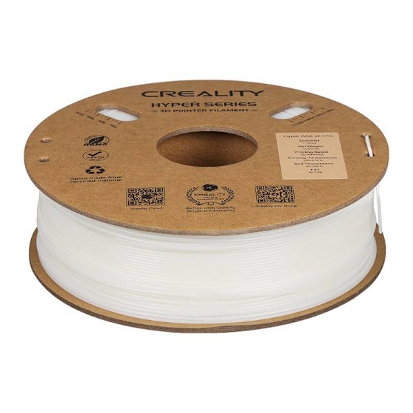 Hyper ABS Filament Creality (hvid)