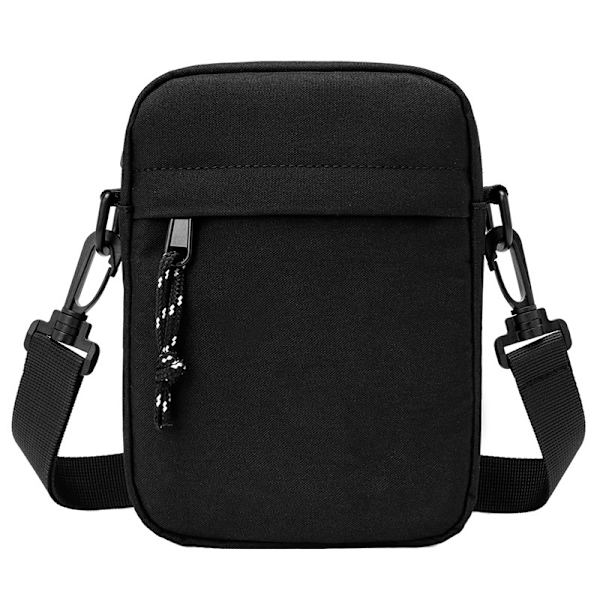 Crossbody telefontaske til mænd - let og stilfuld Sort