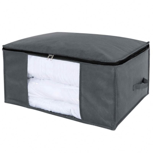 Förvaringsväska för lakan, täcken, kläder 60x43x35 cm Grå 1-pack