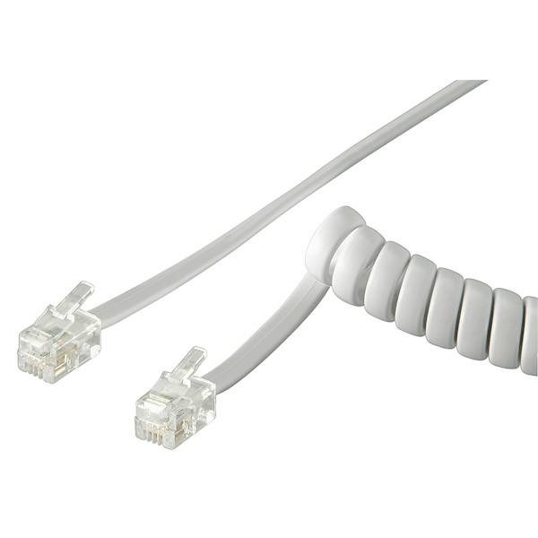 Telefonlurens spiralkabel