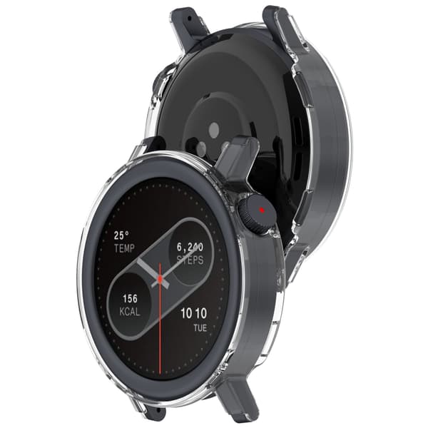 Skyddsfodral för CMF Watch 3 Pro, Halvtäckande PC-skal med Utskärningar - Transparent Design