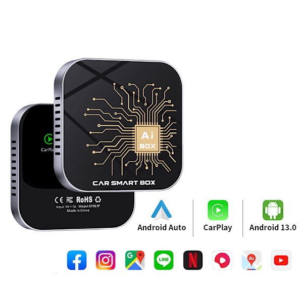 Smart AI Box 2+32G: Problemfri opgradering af bilunderholdning