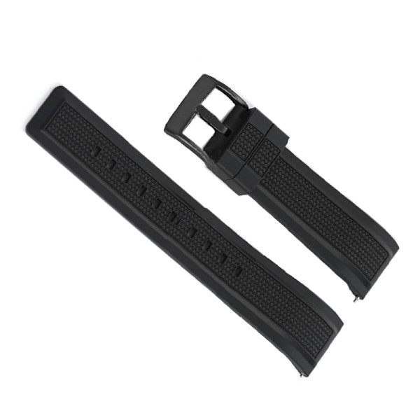 Silikoninen kellonranneke Huawei GT5/GT4/Watch4:lle Musta 20 mm