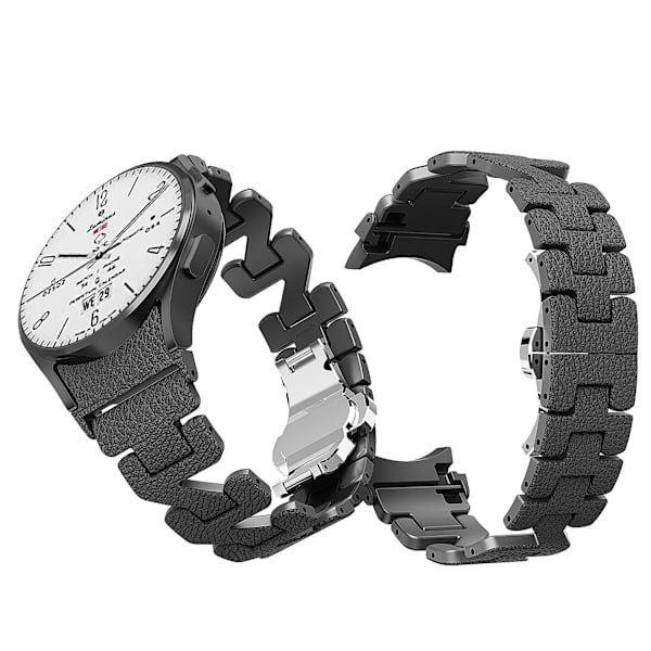 Z-Format Klockarmband för Samsung Galaxy Watch 4/5 & 6 & 5Pro Samsung Galaxy Watch5 Pro Svart