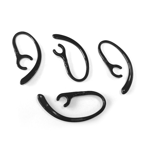 Ørekroge til trådløst Bluetooth headset 6/7/8/9 mm Black Black