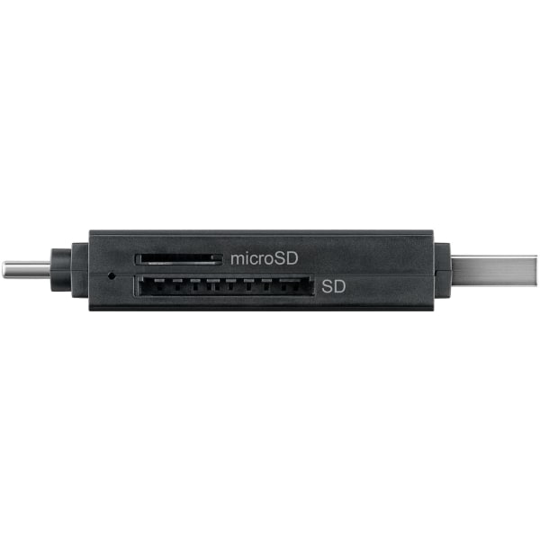 USB 3.0, USB-C™-kortläsare 2-i-1