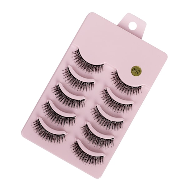 Naughty Devil Pink Eyelashes (5 Pairs)