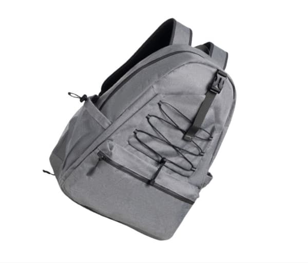 Rymlig Tennisväska med Skofack Grey Grey