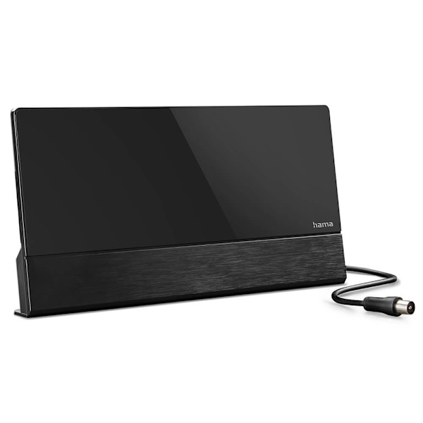 Inomhusantenn Pro 55 DAB+/DAB/DVB-T2/FM Flat Svart