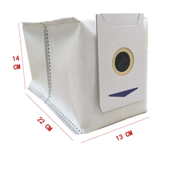 ECOVACS Robotdammsugare dammpåse (6-pack) Vit