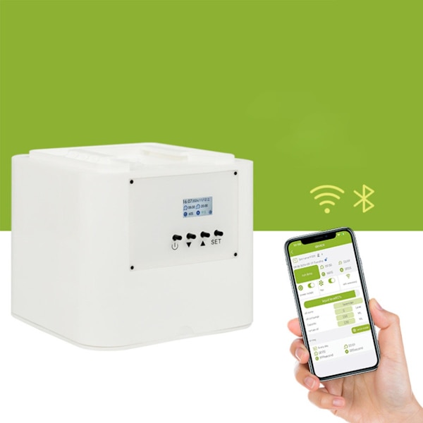 Loftsmonteret Aromadiffuser med Bluetooth & WiFi - 200 ml Kapacitet, EU-stik, Ideel til Duftspredning