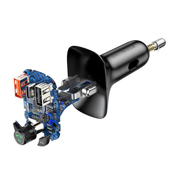 Bil Bluetooth MP3-afspiller Baseus T Shaped S-13 Black OS