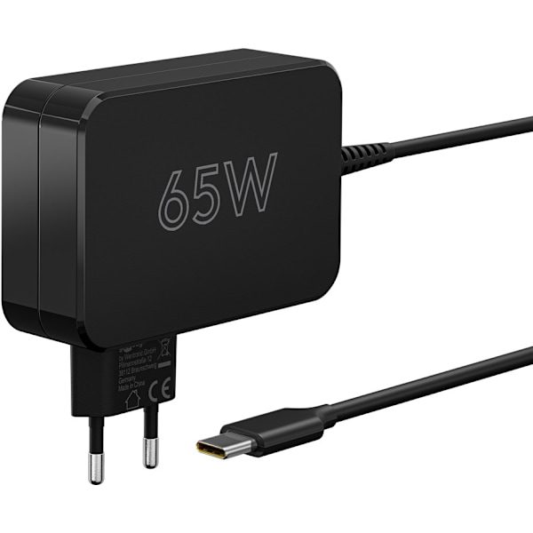 USB-C™-laddare för laptops (65 W) svart