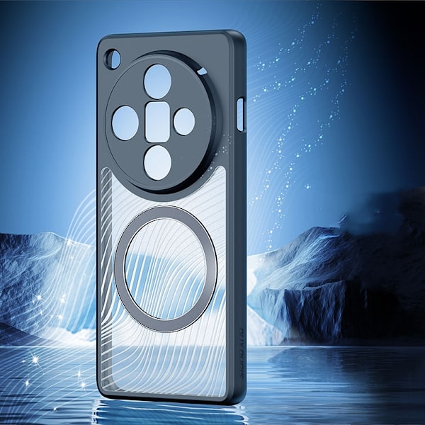 Magnetisk etui Beskyttende etui TPU Cove til OPPO Find X7-serien OPPO Find X7