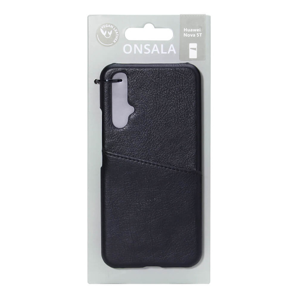 Mobilskal Läder Brun - Huawei Nova 5T