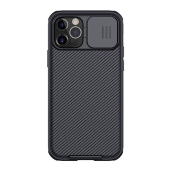 Nillkin CamShield Pro kotelo iPhone 12/ iPhone12 Prolle (musta)