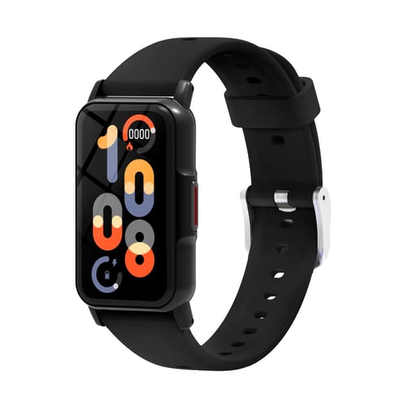 Multifunktionell Smartwatch med Hälsoövervakning och Bluetooth Musik Kontroll kompatibelt med Android och iOS Black Black