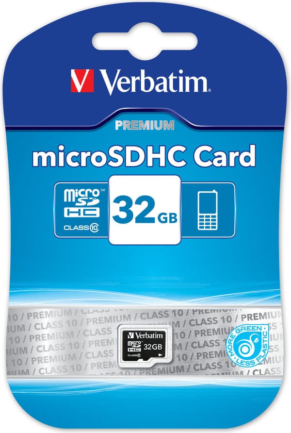 Memory card, microSDHC Class 10, 32GB