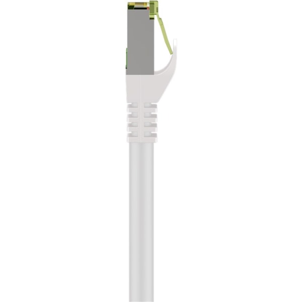 GHMT-certifierad CAT 8.1 patchkabel, S/FTP (PiMF), vit