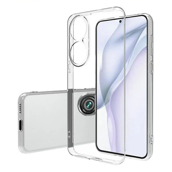 Huawei P50 mobilcover TPU gennemsigtig 2-pak