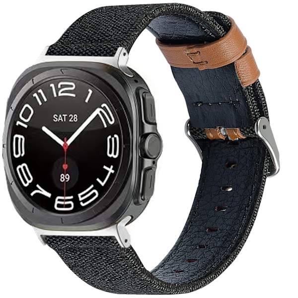 Kangasnahkainen ranneke Samsung Watch 7 (Ultra) -kellolle
