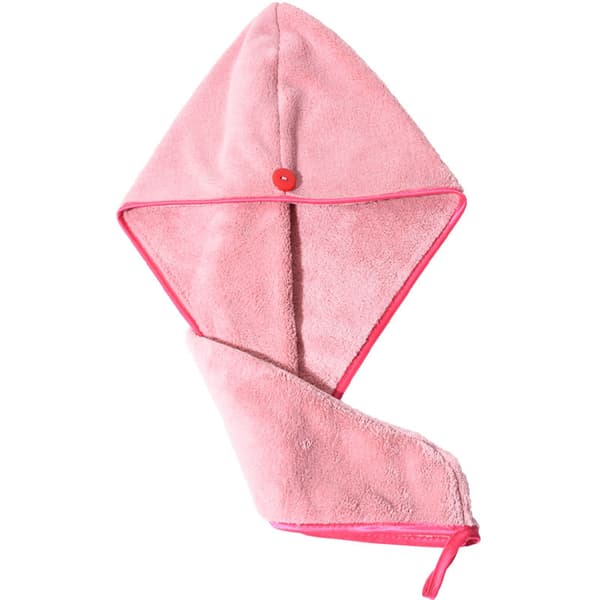 Hårhætte af koralfleece med kant til kvinder Pink Pink