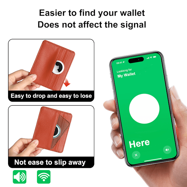 Skyddsfodral till Apple AirTag - Vit Grå