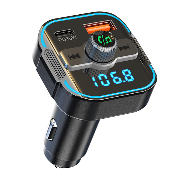 Biloplader: Bluetooth 5.3 & 54W hurtig opladning