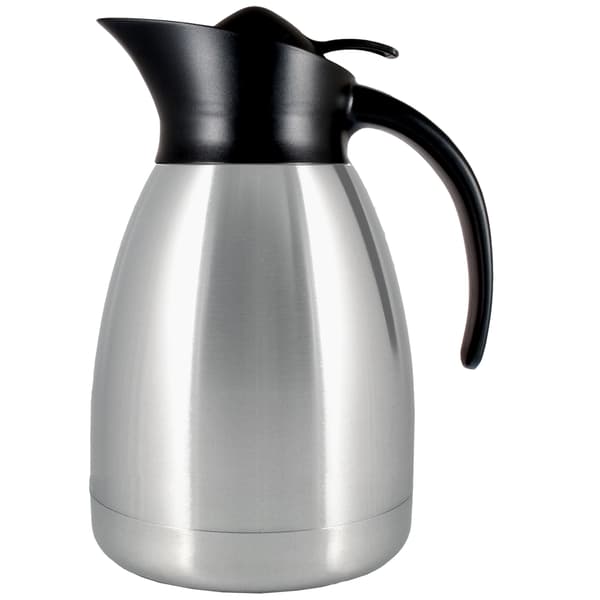 Terästermos 1,3l harjattu
