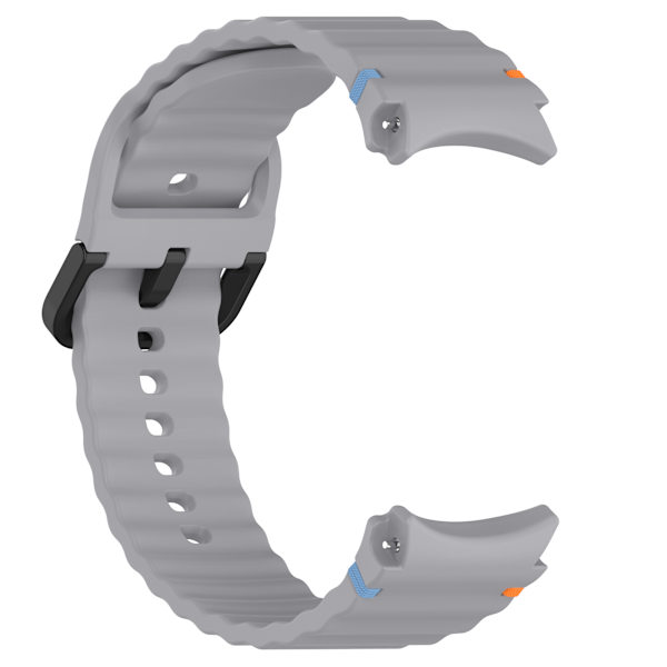 Snyggt silikonarmband för Samsung Galaxy Watch 7 Grå