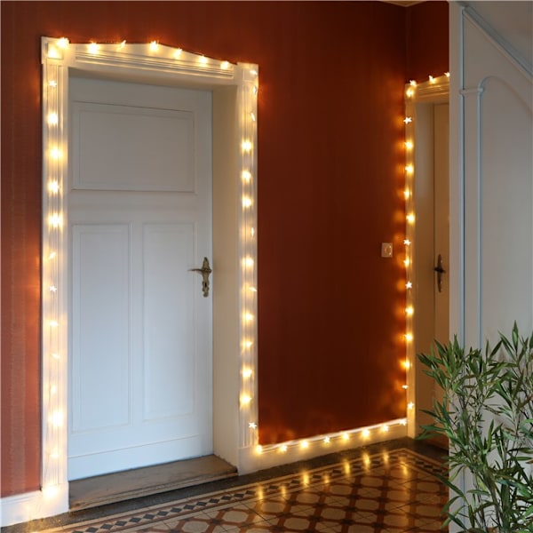 80 LED ljusslinga "Stjärnor"