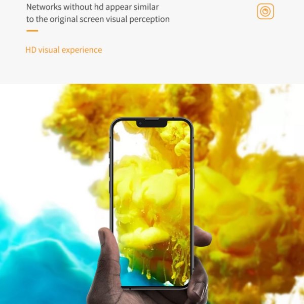 Skærmbeskytter med positioneringshjælp iPhone 11/XR Gennemsigtig