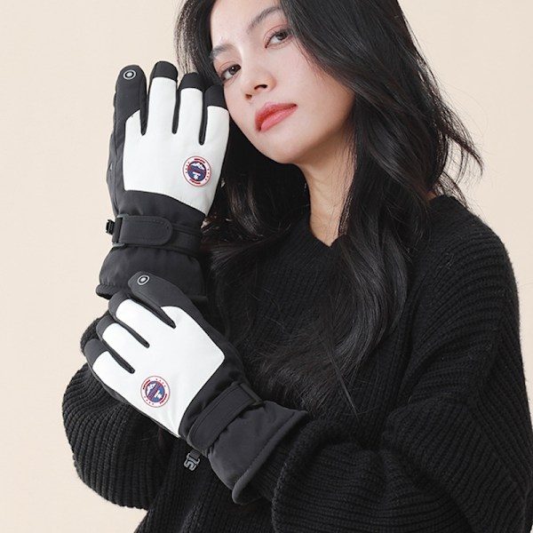 Tech Handskar med Arctic Fleece Foder M Svart