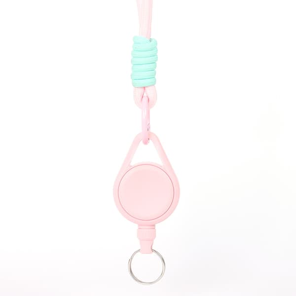 Utdragbar nyckelring Pink Pink