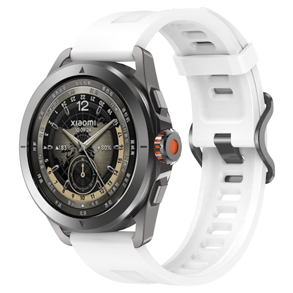 Silikone rem til Xiaomi Watch S4 Sport Hvid