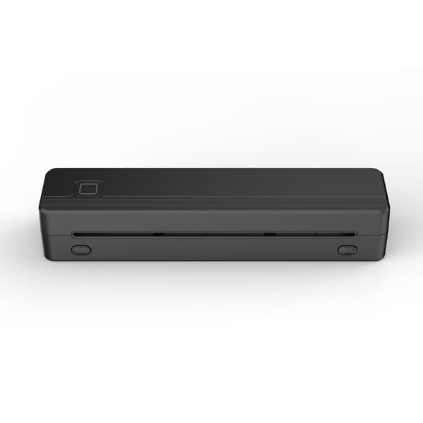 A4 termisk mini-printer med Bluetooth, blækfri udskrivning, kompakt format og understøttelse af iOS, Android, Windows og macOS Black Black