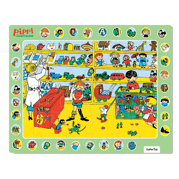 Pussel 24 Pcs Framed Puzzle Thingfinder
