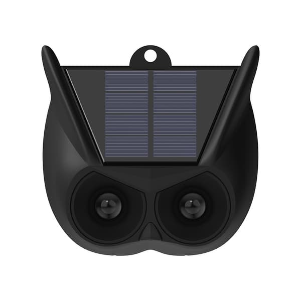 Solar Alarm Blinkande Avskräckare (2-Pack) - Solcellsdriven Säkerhetsblixtljus