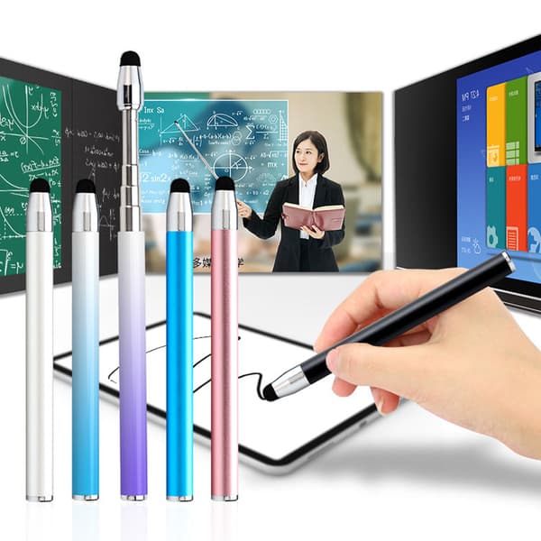 Teleskopisk Whiteboard Stylus Penna för Pekskärmar