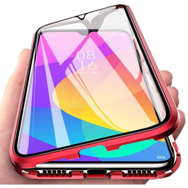 Xiaomi Mi CC9 skal dubbelsidigt härdat glas Röd