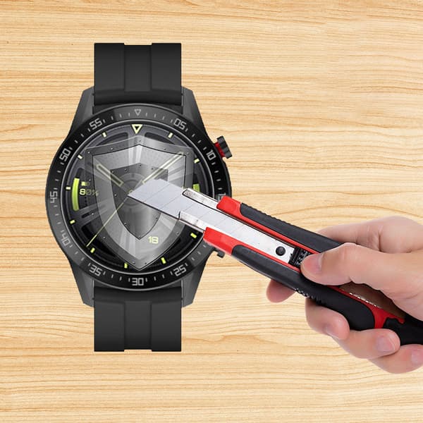 Pyöreä näytönsuoja älykellolle, 2 kpl pakkaus 39 mm 39 mm