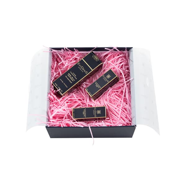 Rosa strimlat papper - 200g presentförpackningsfyllning Pink Pink