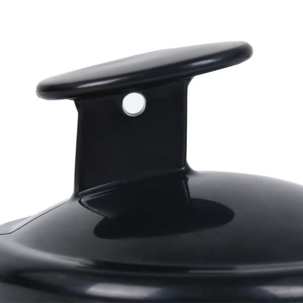Borste för massage och peeling av hårbotten Black Black