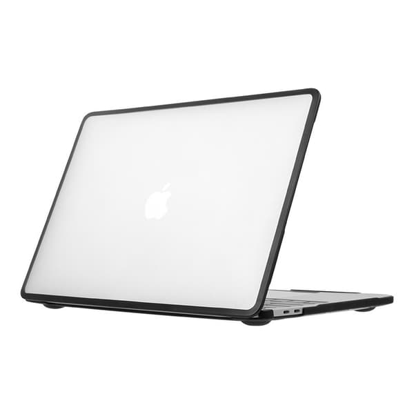 Beskyttelsesetui til MacBook Pro 16" A3186 - Sort og Transparent Design for Optimal Beskyttelse