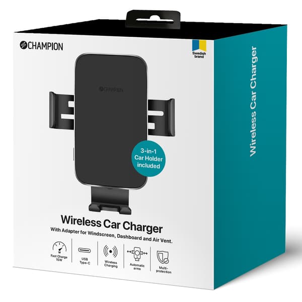 Mobiltelefonholder Bil QI
