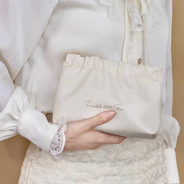 Lille Makeup Taske Læbestift Organizer White S White S