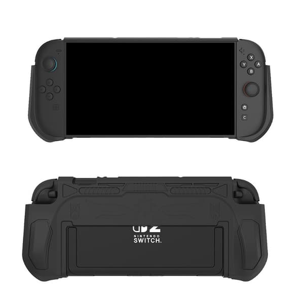 Skyddande TPU-fodral för Switch2, Full täckning Black Black