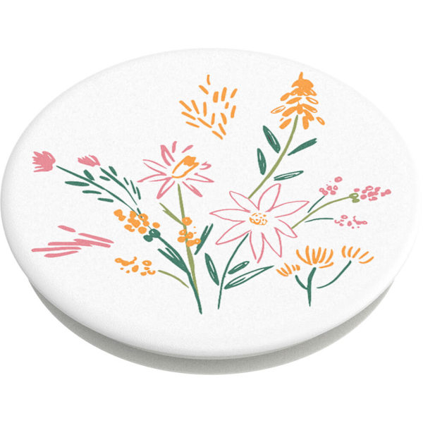 Wild Blooms Avtagbart Grip med Ställfunktion