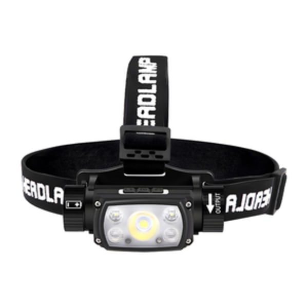 Superfire HE11 huvud ficklampa