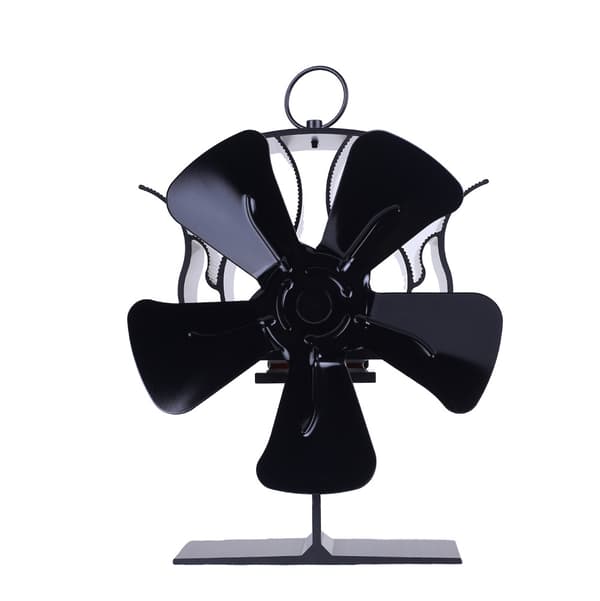 Spisfläkt för bättre värmefördelning 5 blad Black Black